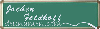 Jochen Feldhoff Visitenkarte